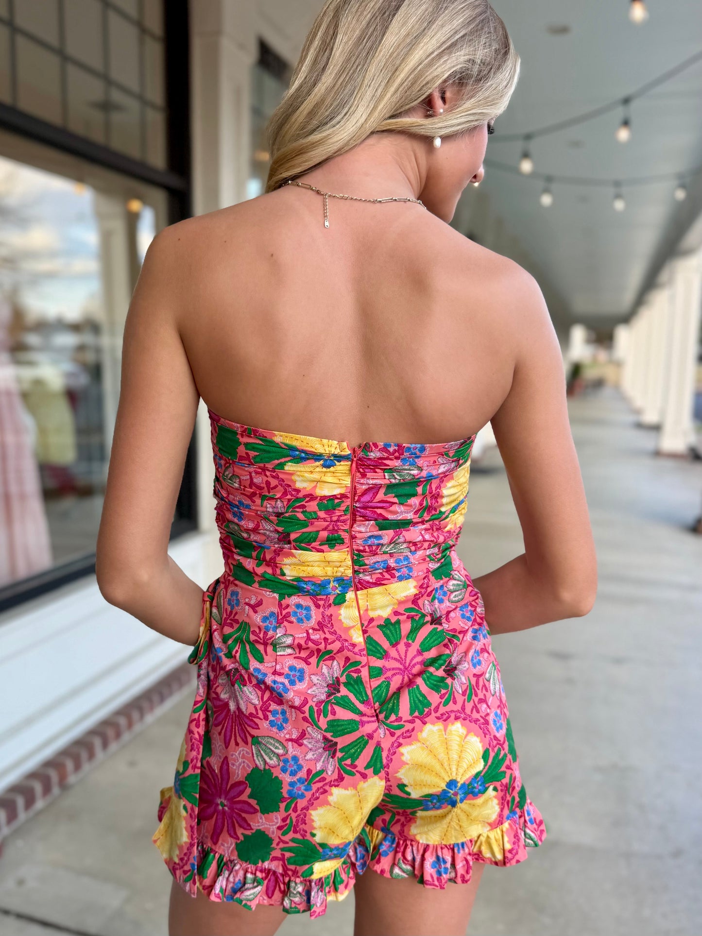 Pink Multi Bright Romper