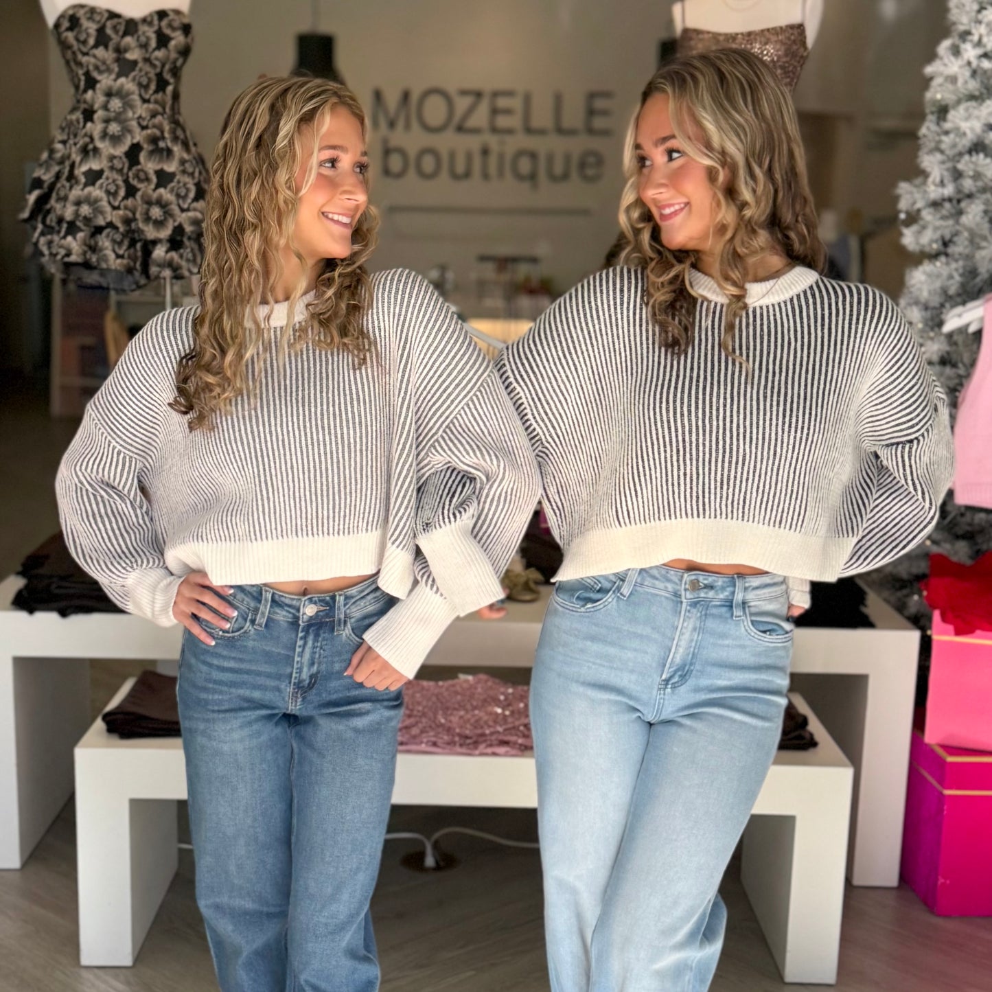 Balloon Sleeve Sweater (3 colors)