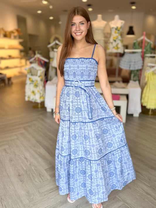 Paisley Periwinkle Maxi