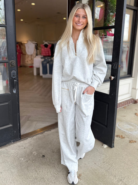 Grey Oversized Sweatpants