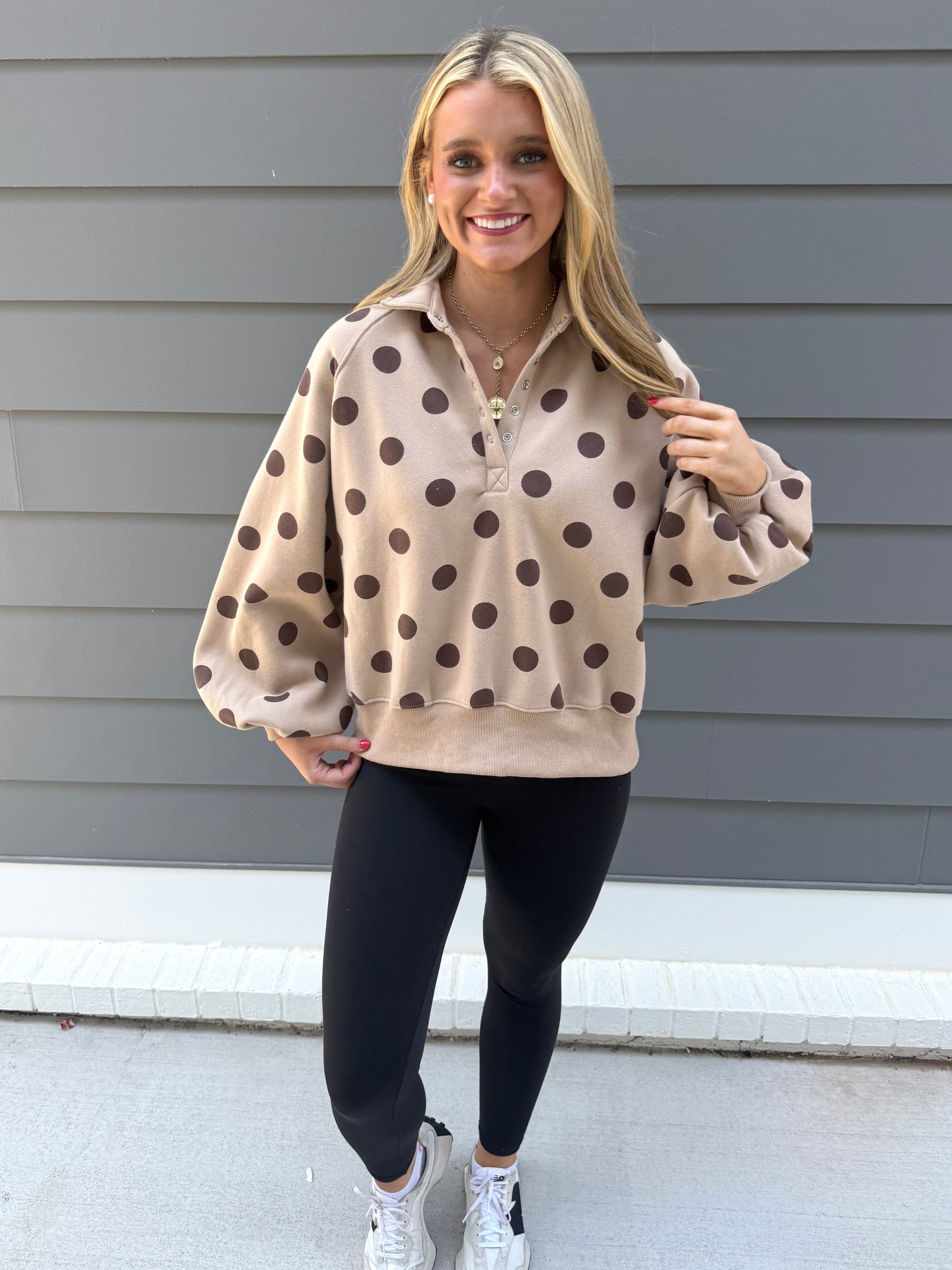 Polka Dot Piper Snap (2 colors)