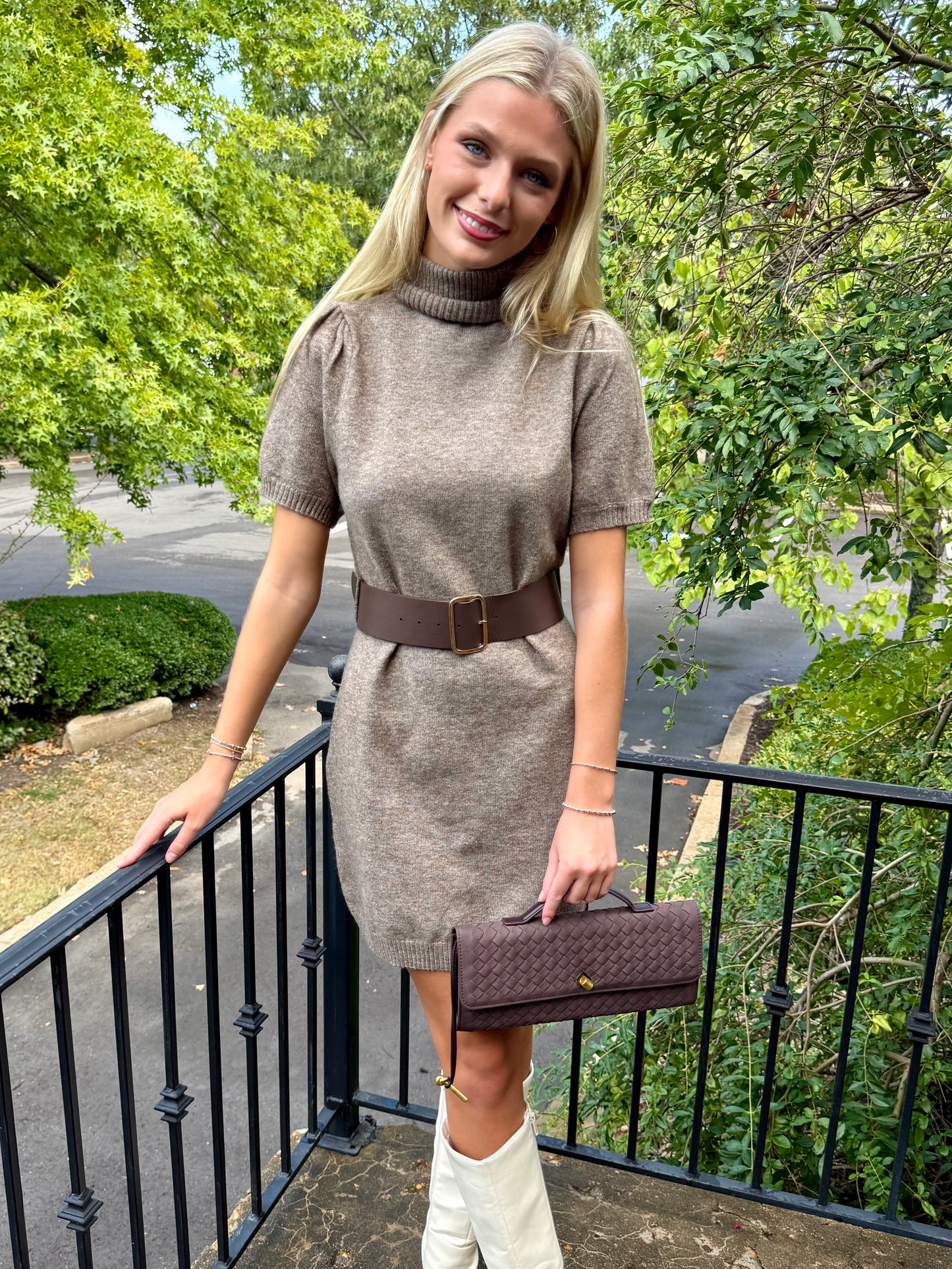 CoCoa Powder Knit Dress