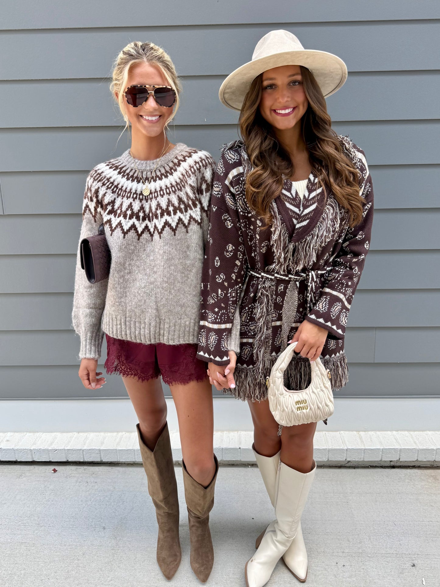Fair Isle Yoke Crewneck