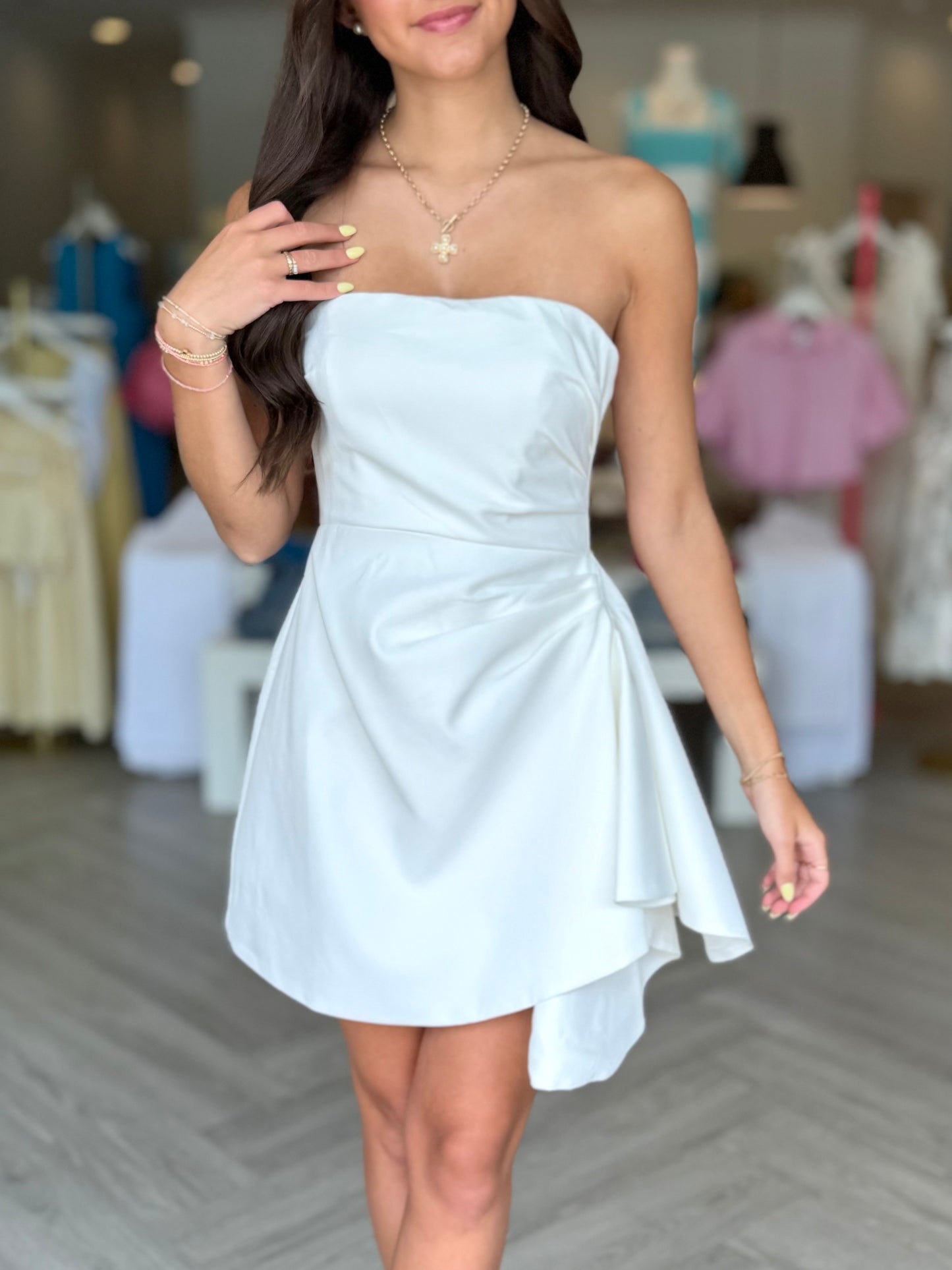 White Swoop Mini
