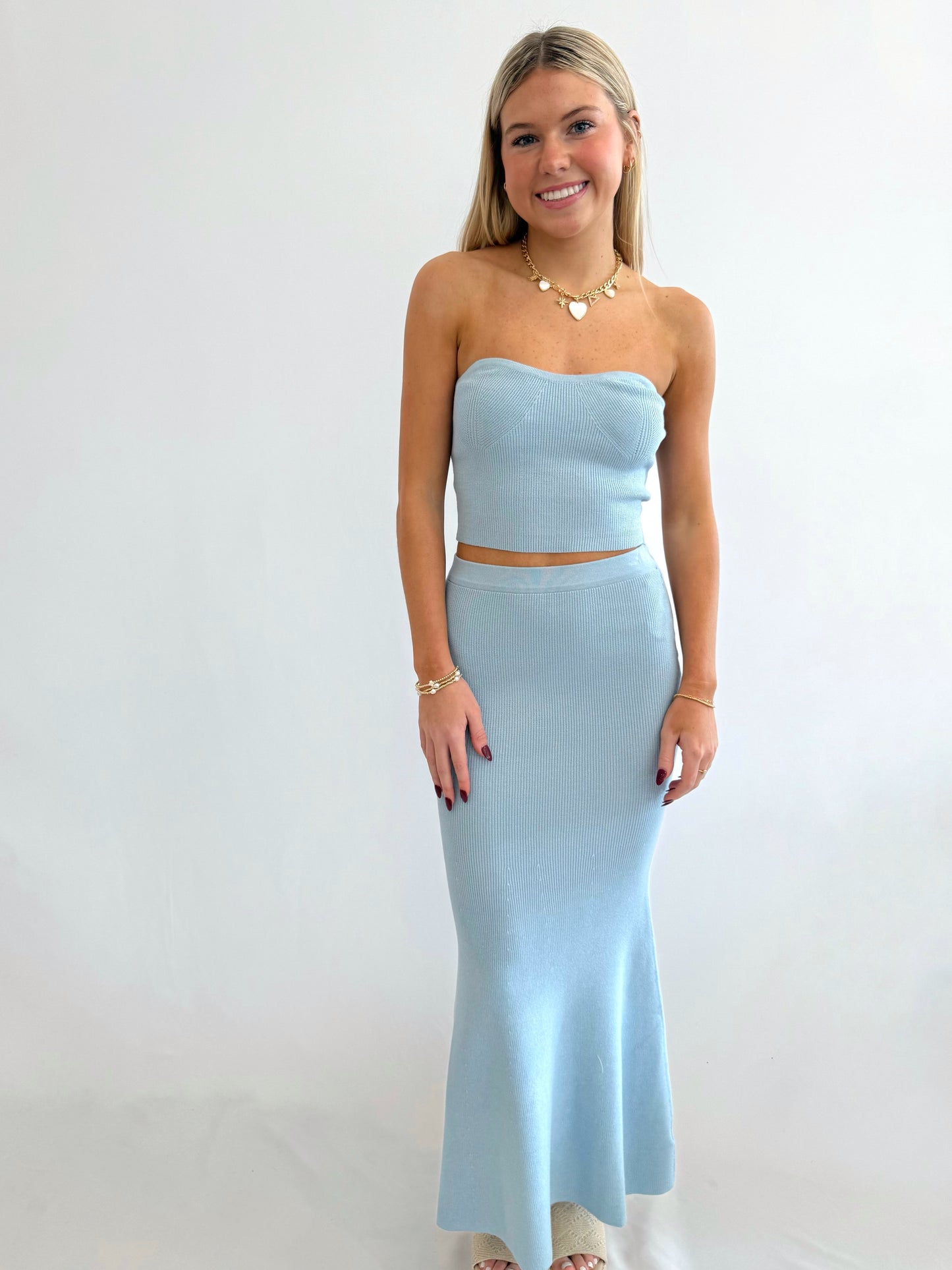 Light Blue Mermaid Skirt