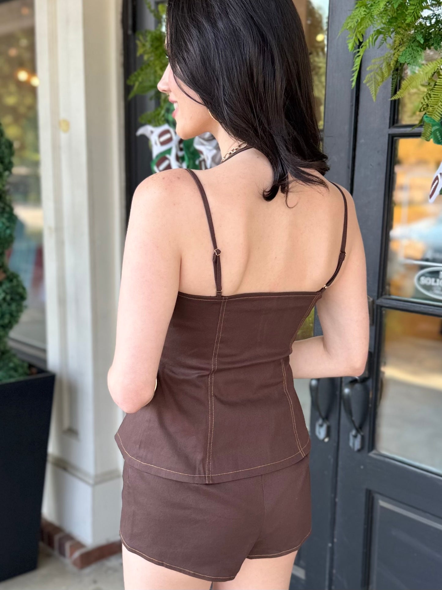 Gold Stitch Top (3 colors)