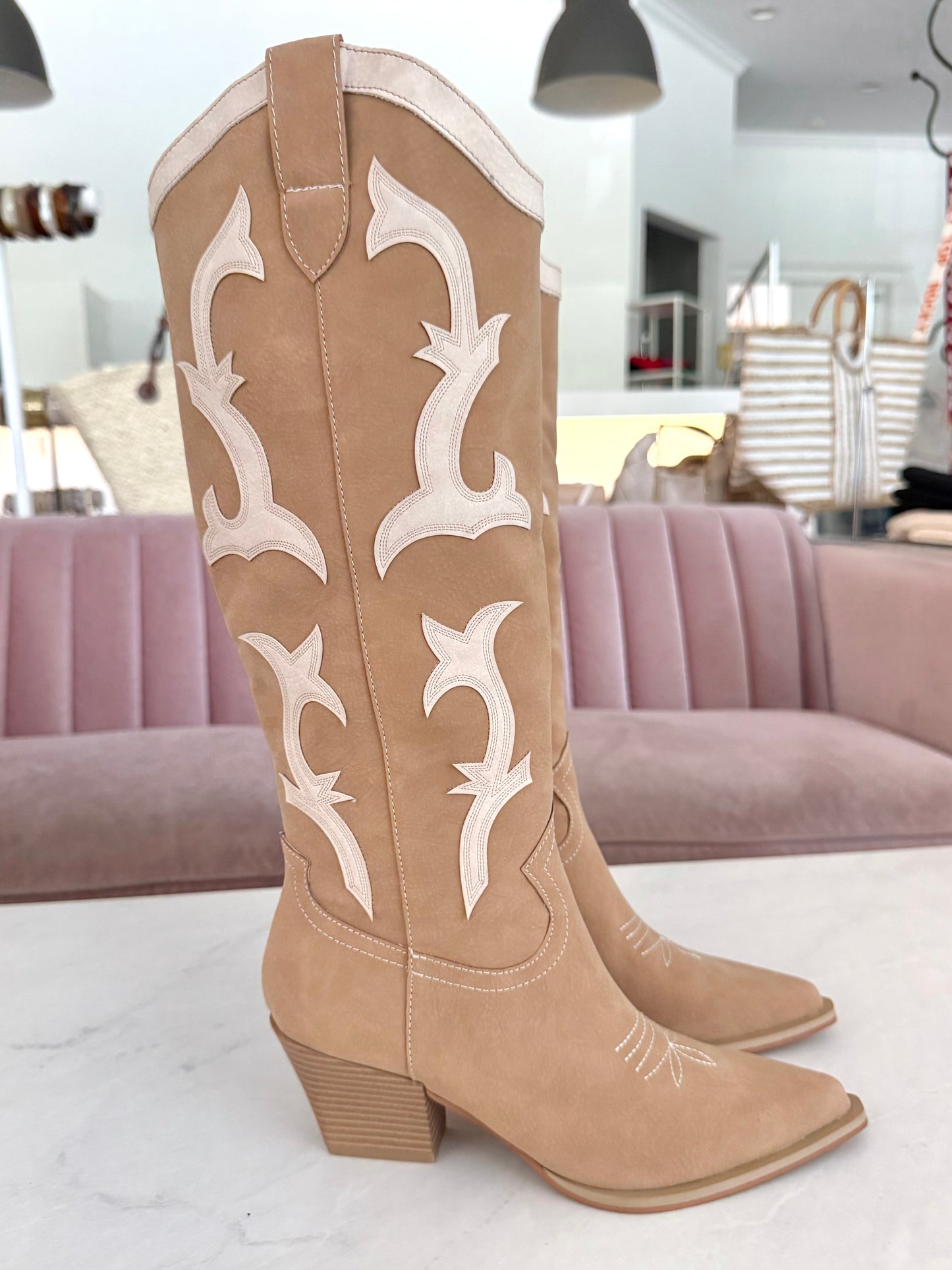 Camel Rodeo Boots