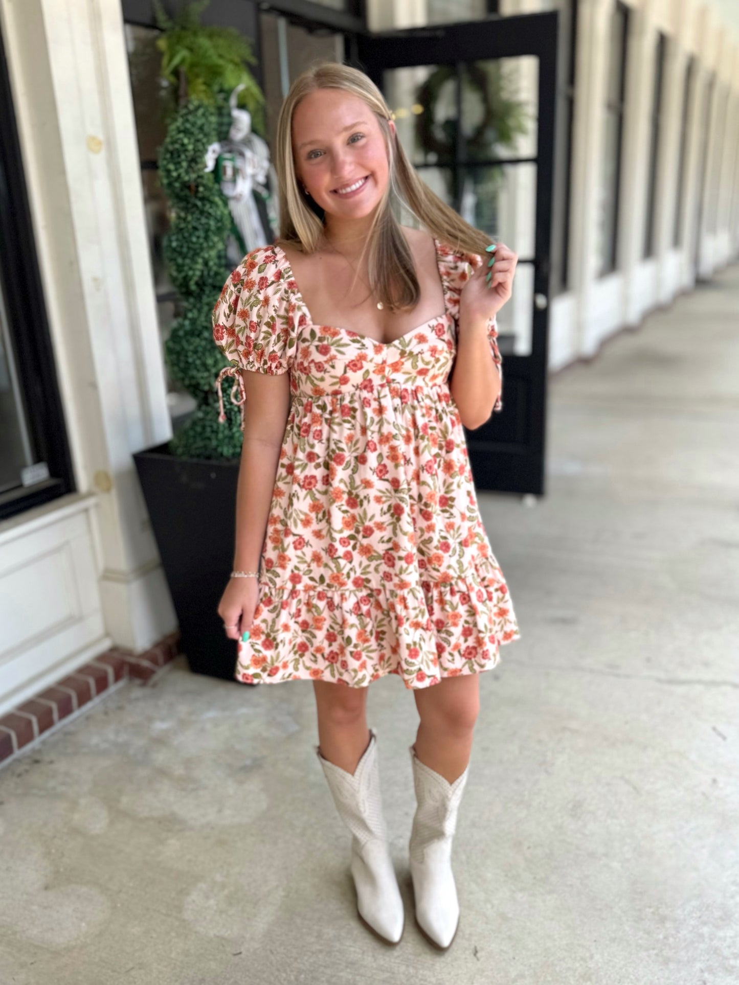 Autumn Garden Lets Be Friends Dress