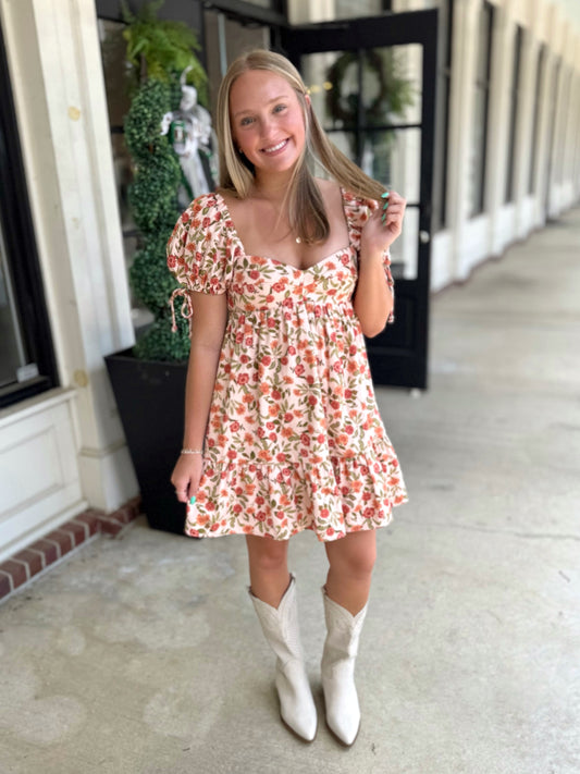 Autumn Garden Lets Be Friends Dress