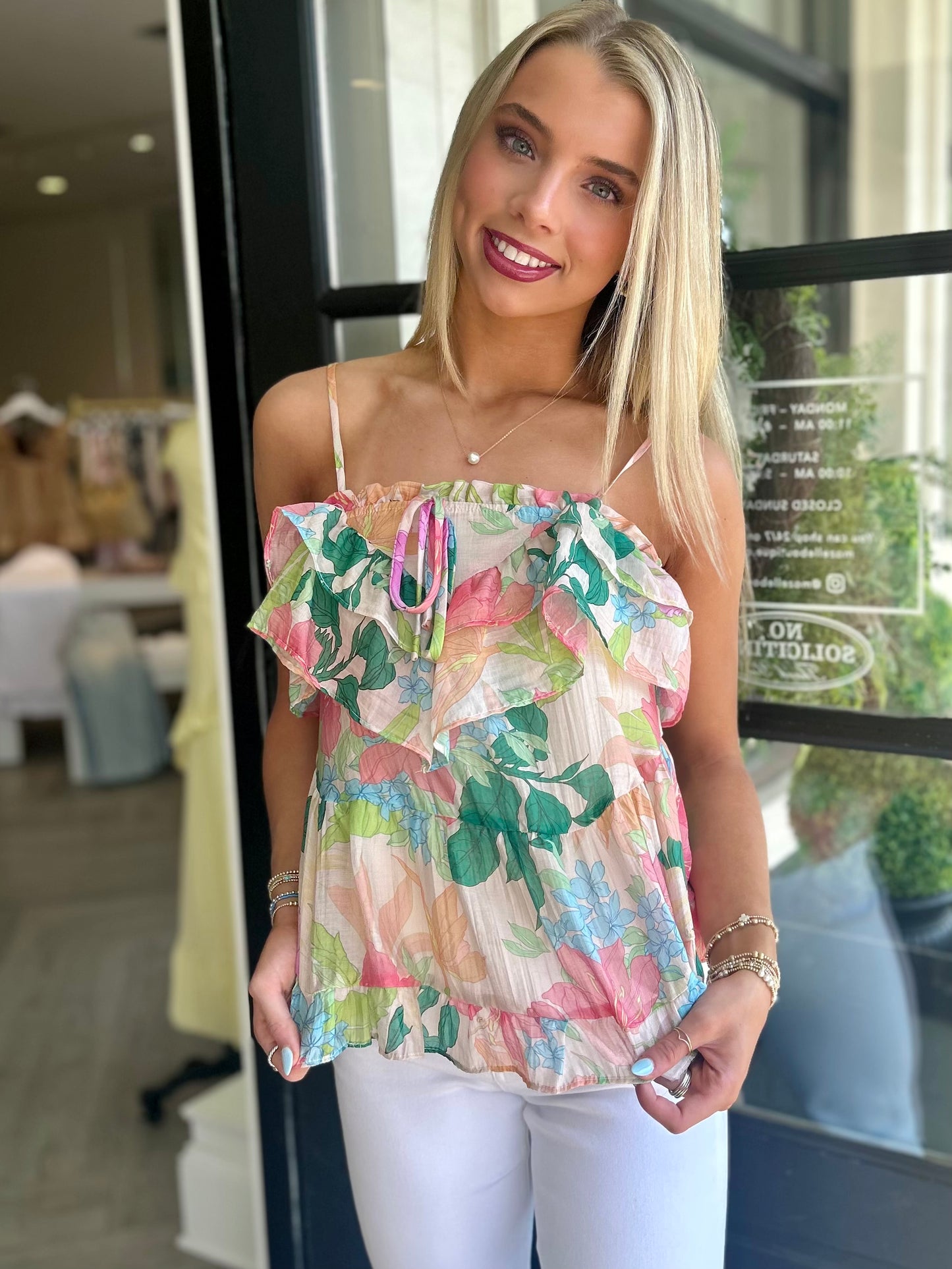 Pink Bloom Revival Cami