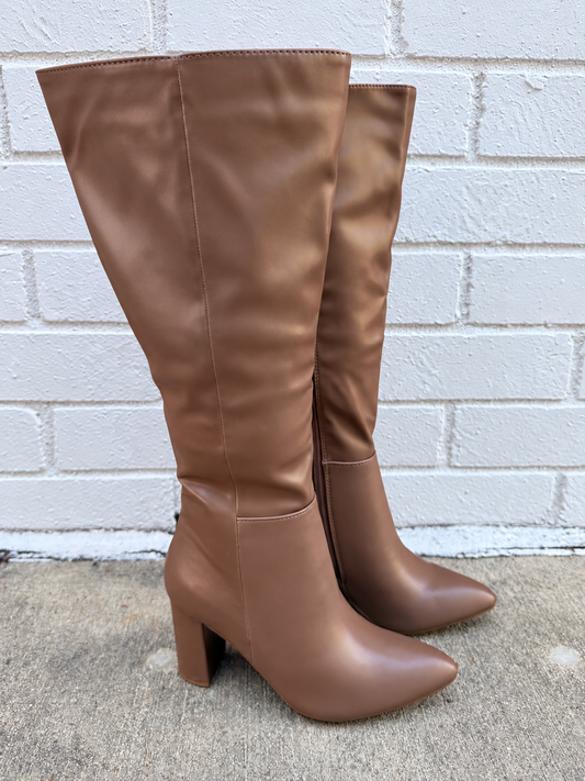 Taupe Tall Boot