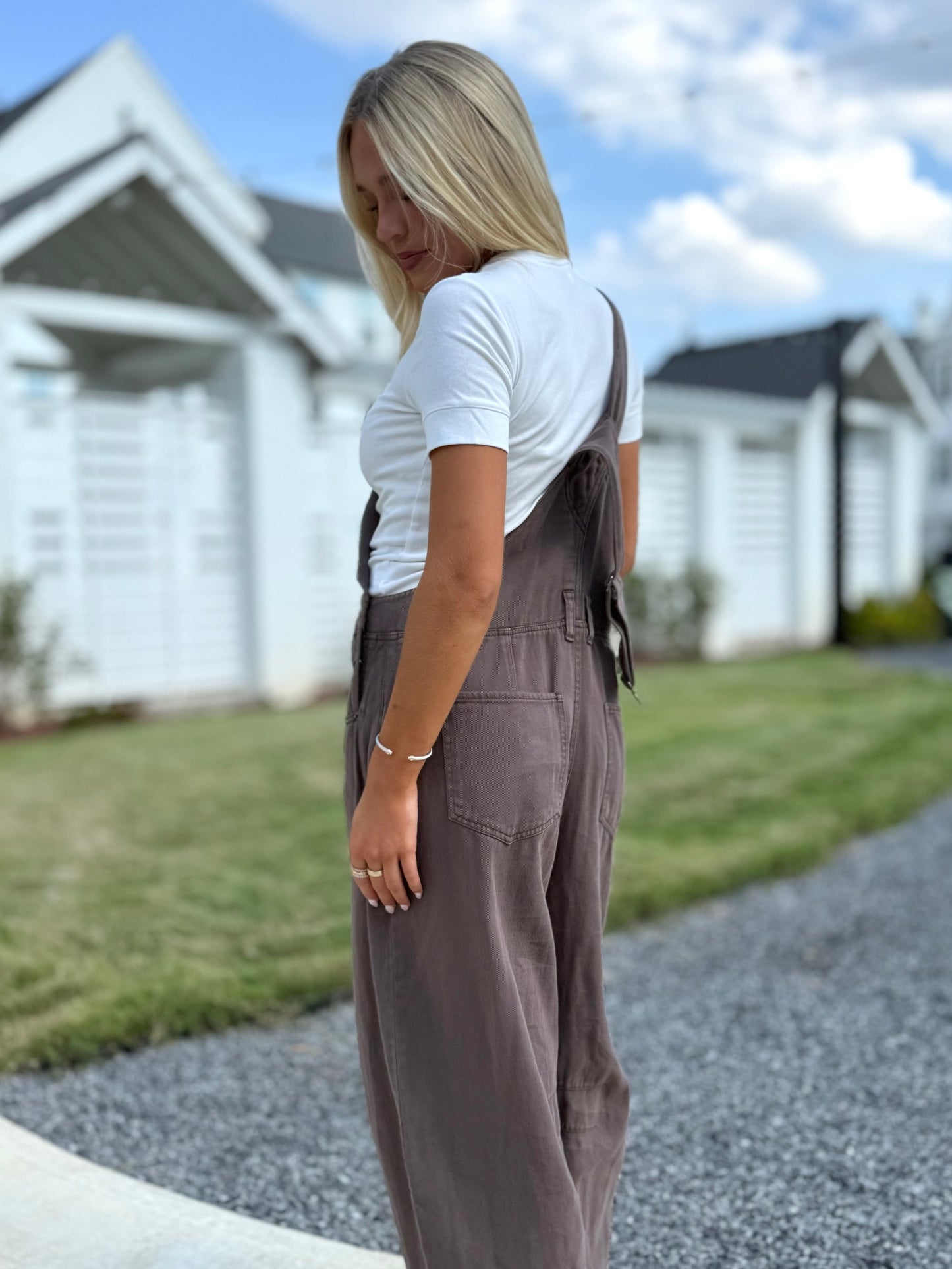 Cocoa Vintage Twill Overall