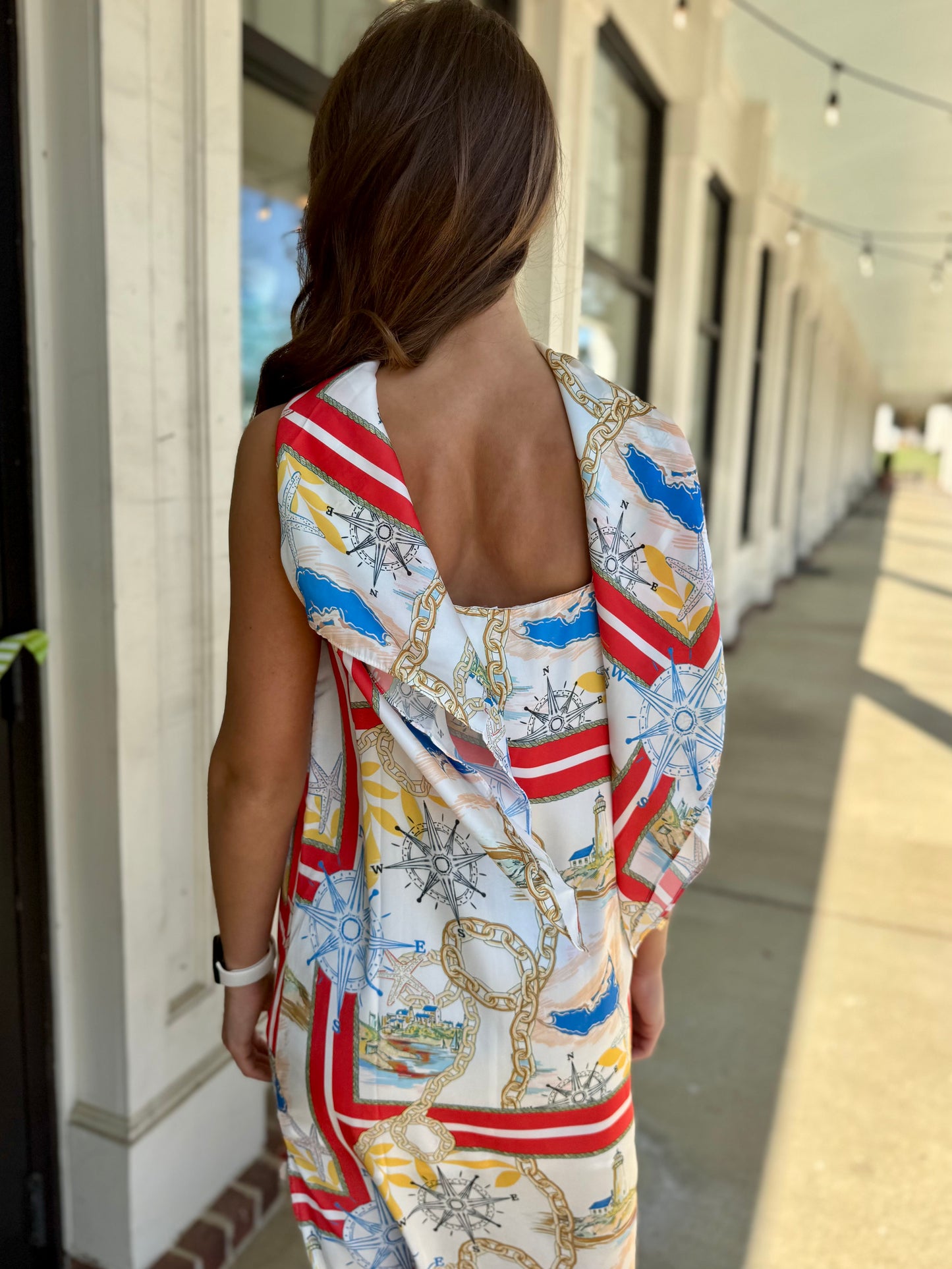 Atlantic Breeze Scarf Midi