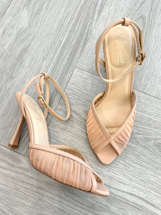 Nude Peep Toe Stiletto