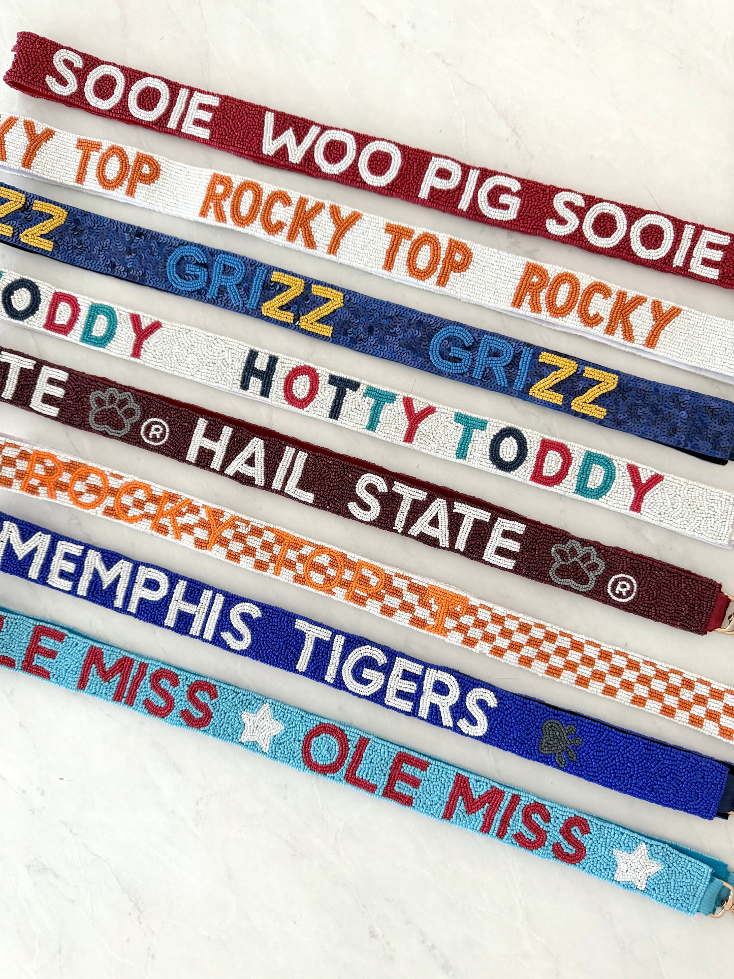 ROCKY TOP Beaded Purse Strap