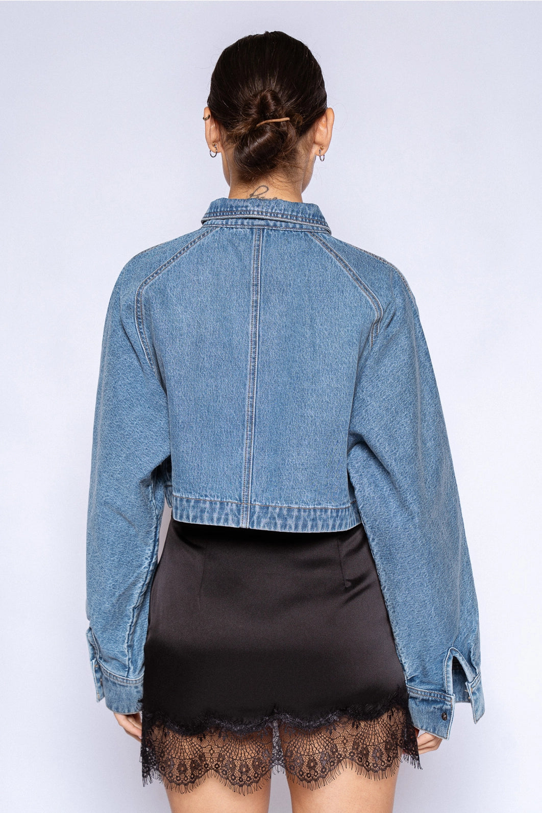 Loose Sleeved Denim Jacket