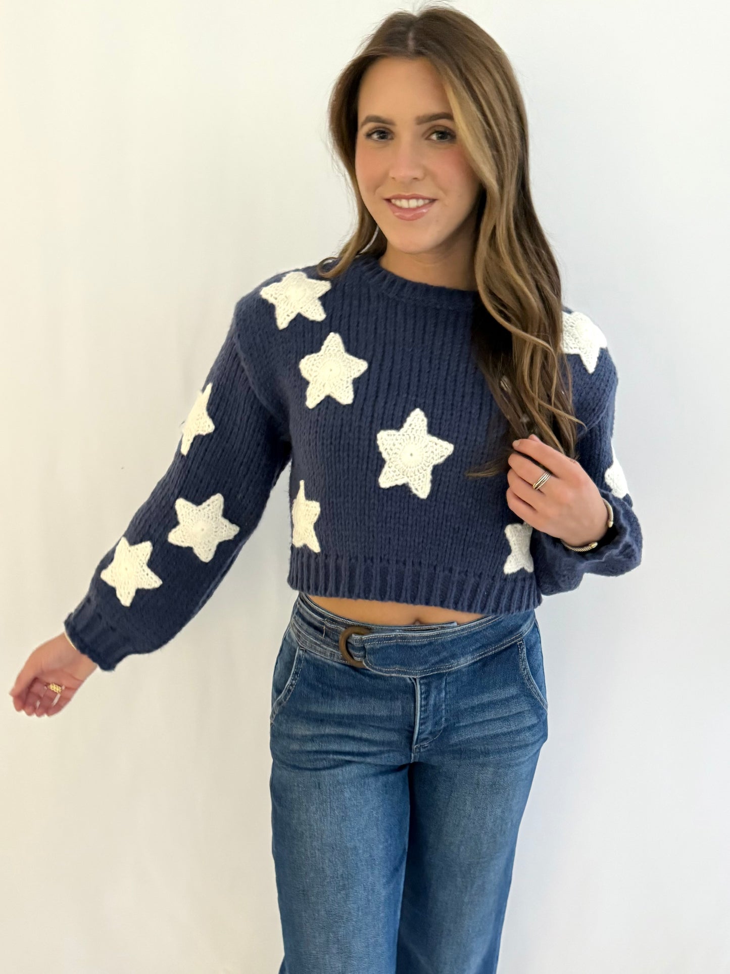 Chunky Star Sweater