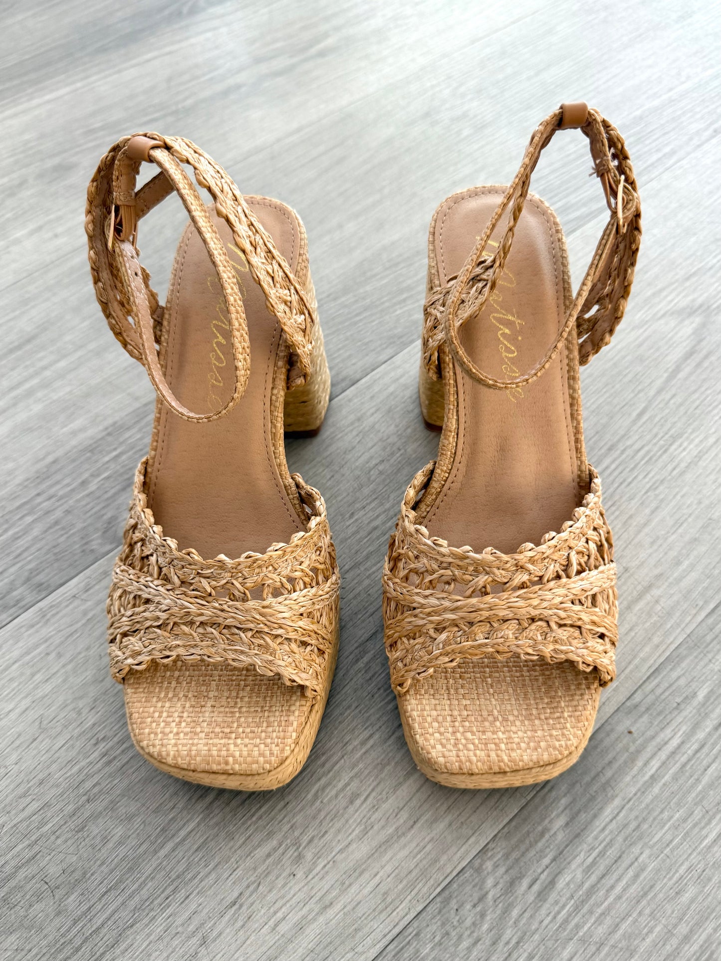 Olivia Espadrille Platform Heel