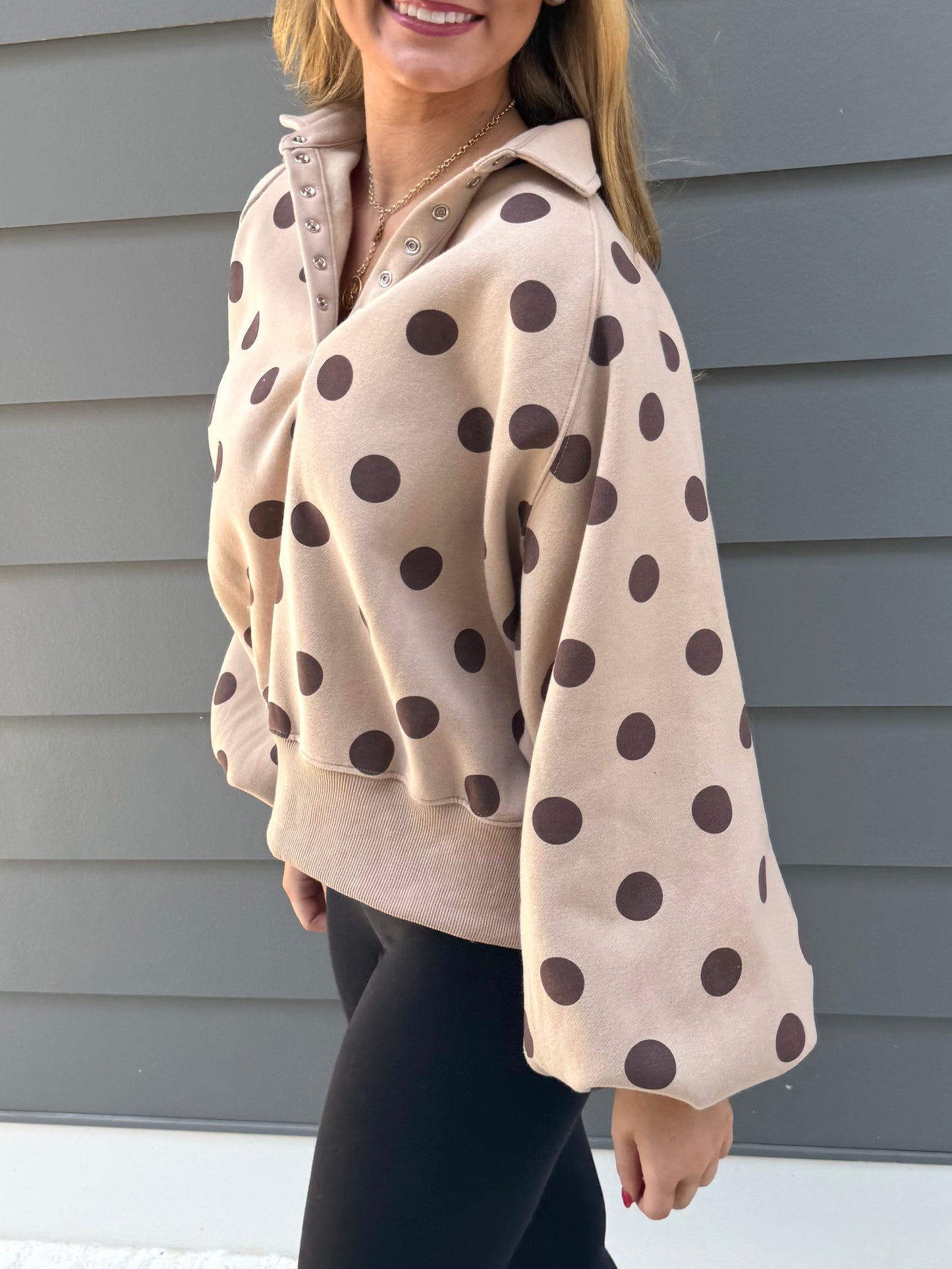 Polka Dot Piper Snap (2 colors)