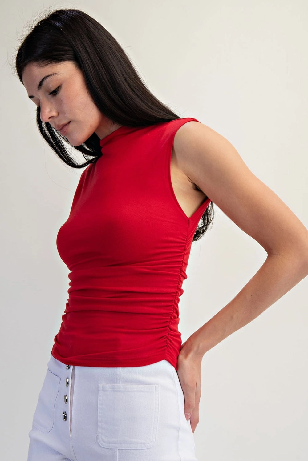 Cap Sleeved Crop Top (3 colors)