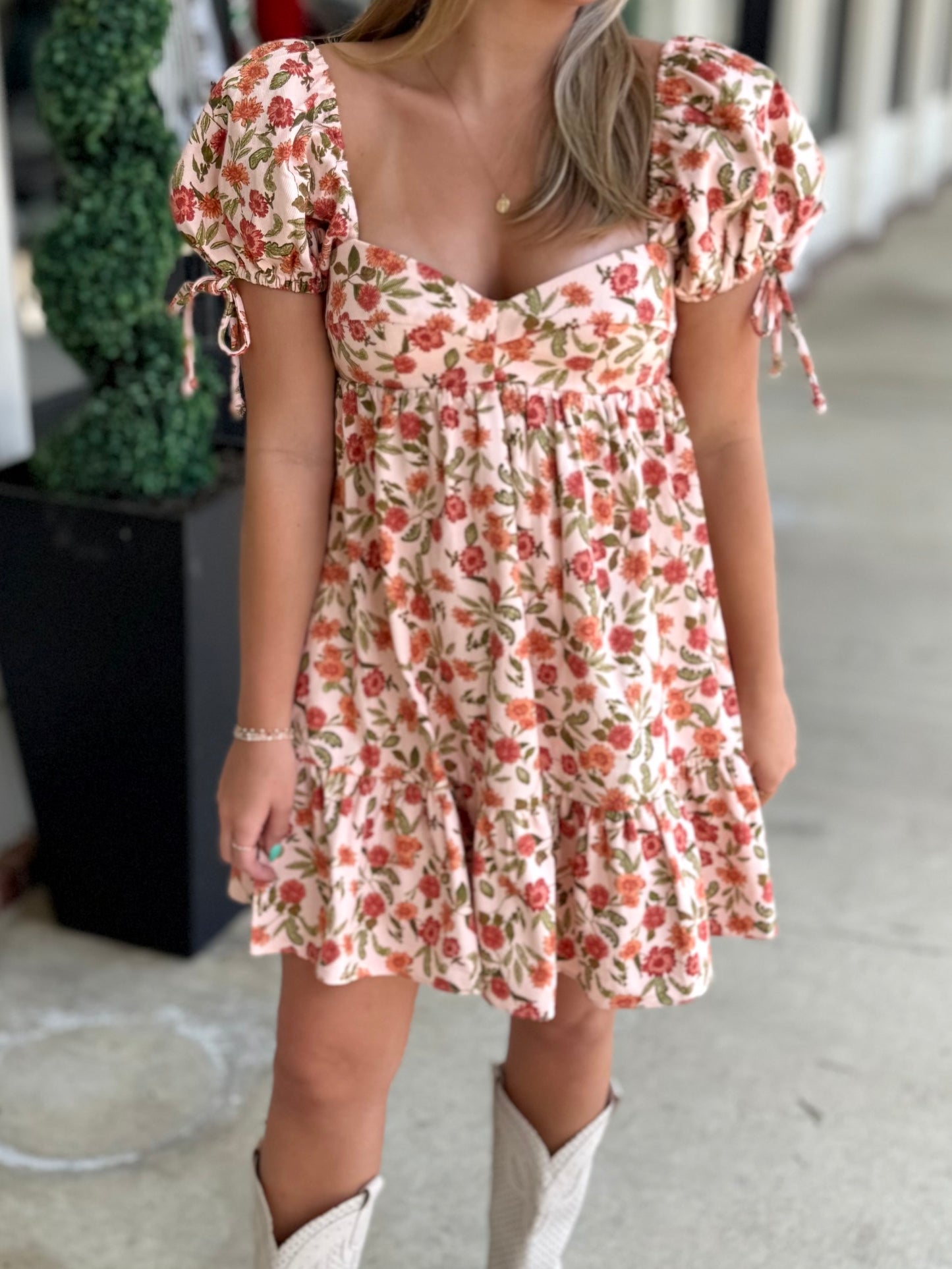 Autumn Garden Lets Be Friends Dress