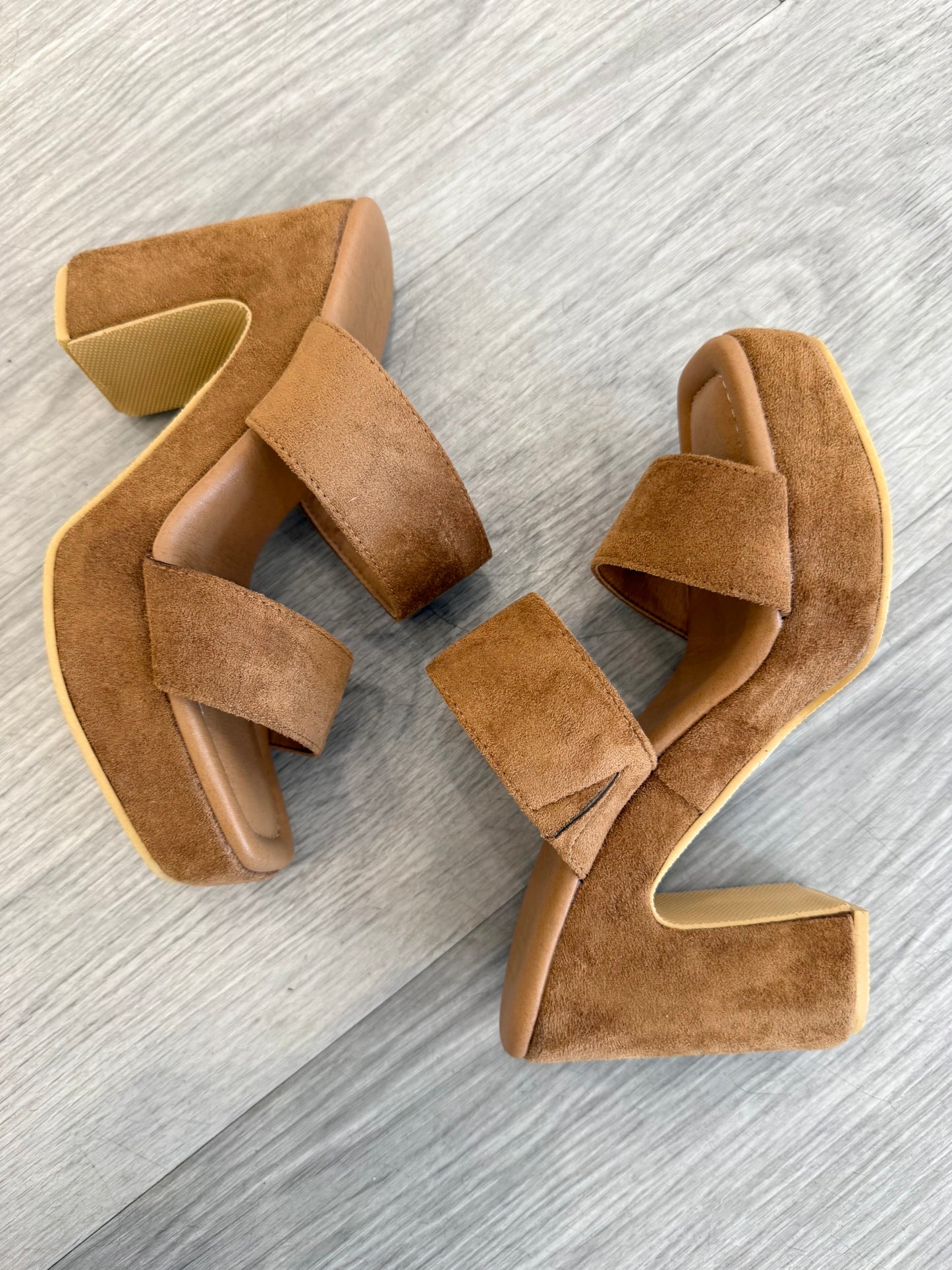 Carmel Suede Heel