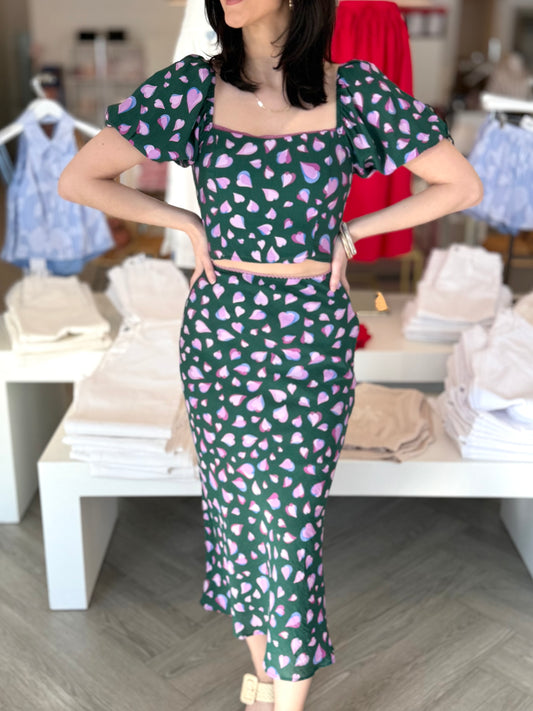 Lush Meadow Heart Skirt