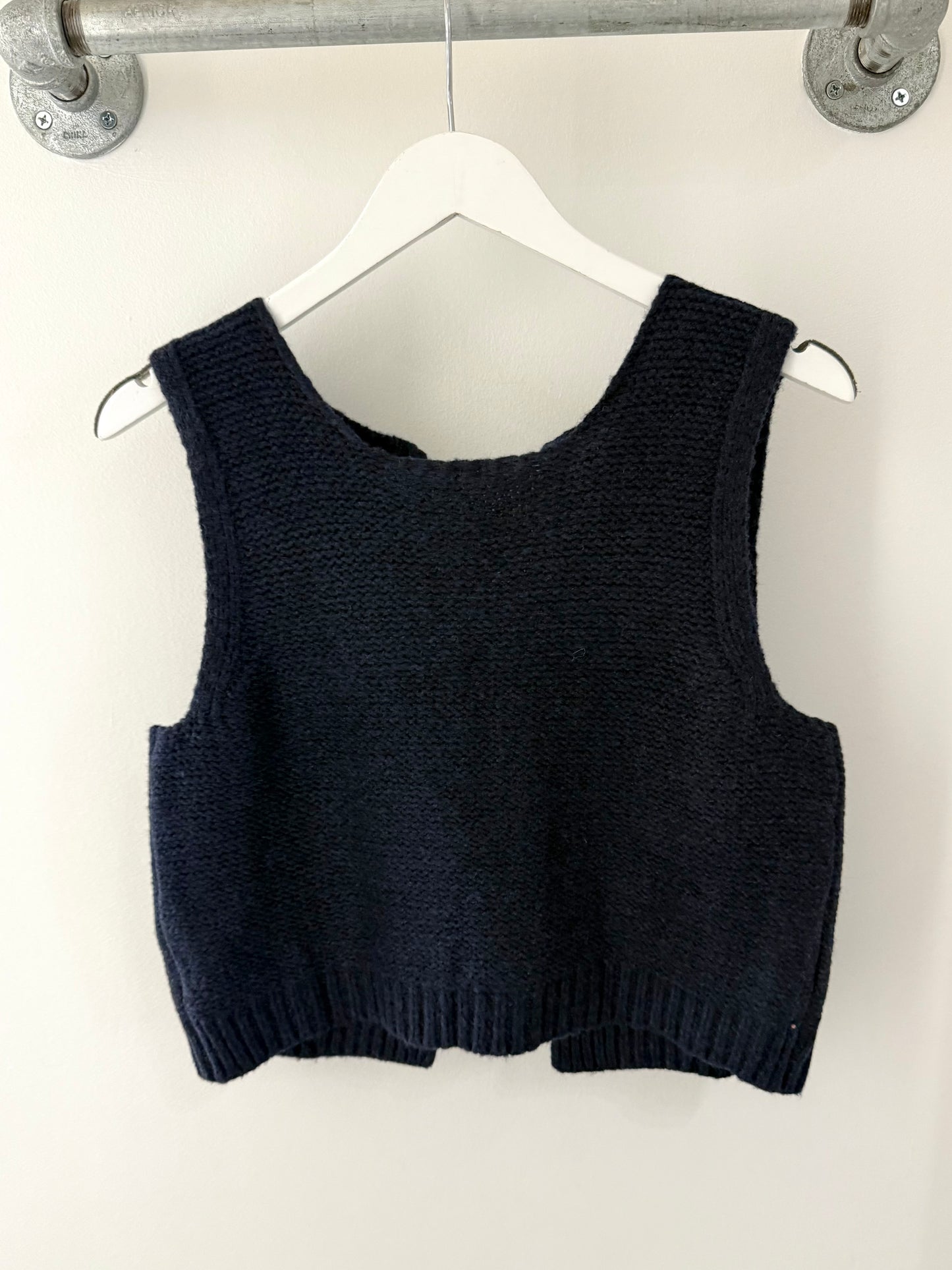 Back Bow Sweater Vest