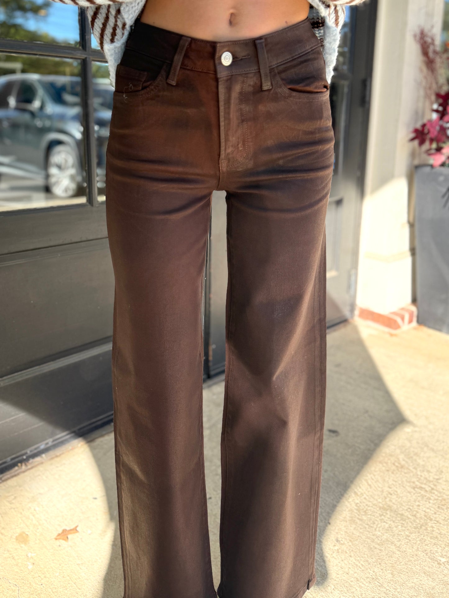 Coated Brown Classic Straight