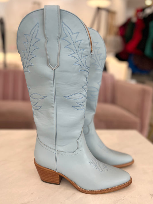 Baby Blue Cowgirl Boot