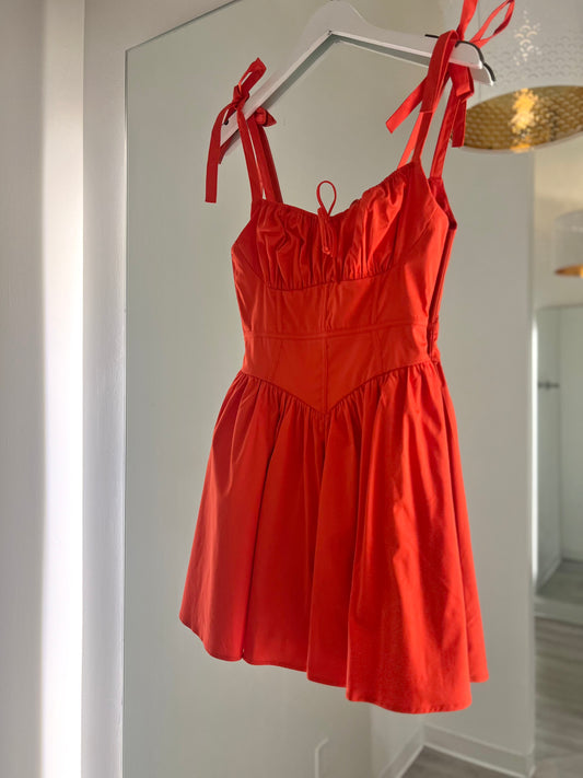 Faithful Orange/Red Dress