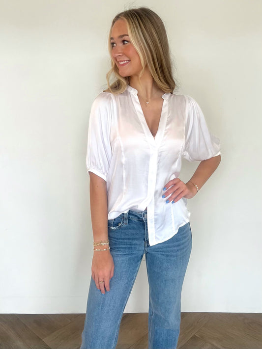 Everly Off White Top