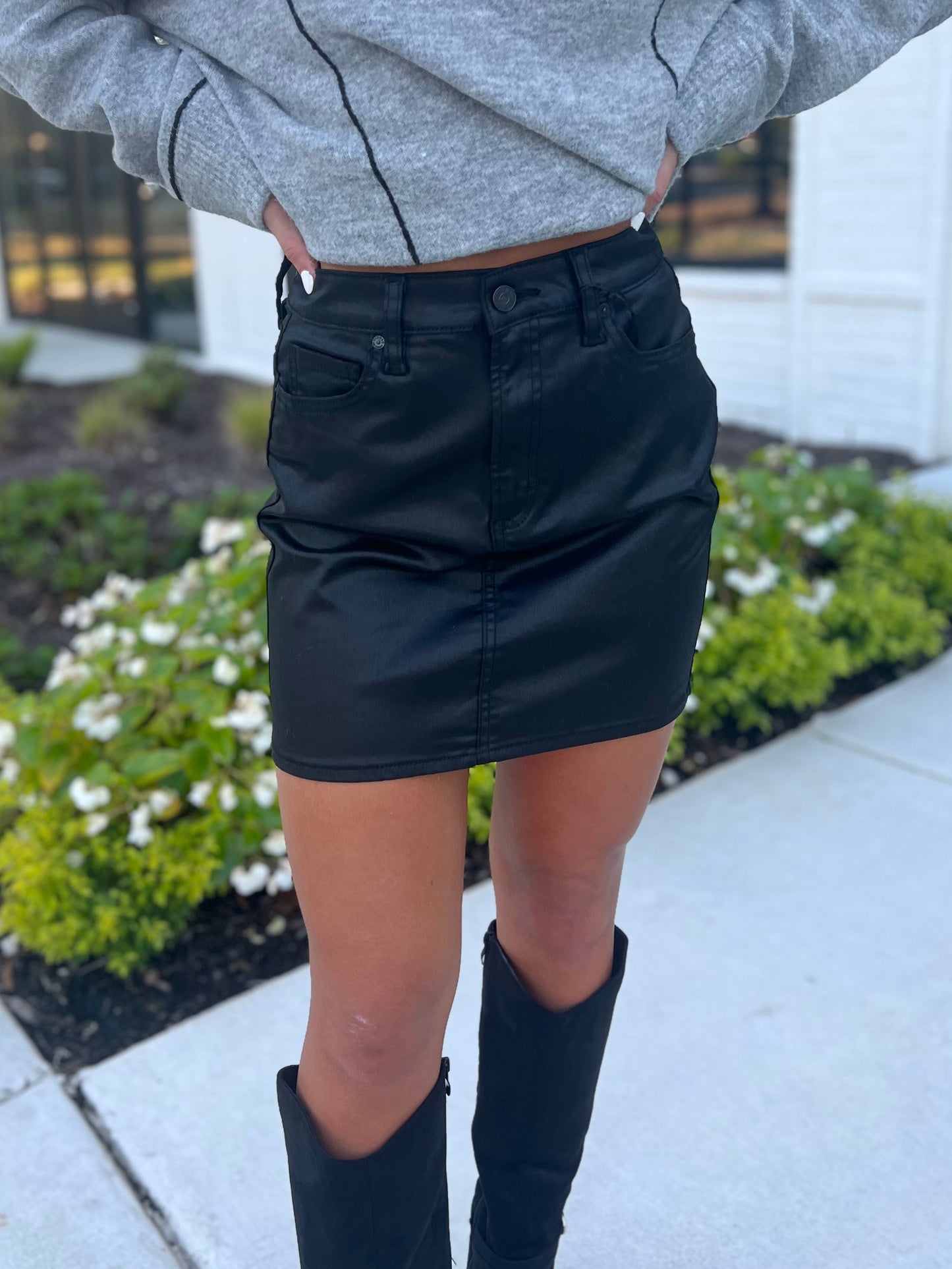 High Rise Peyton Mini Skirt