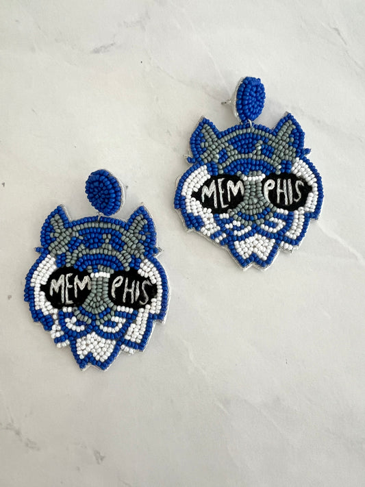 MEMPHIS Beaded Earrings