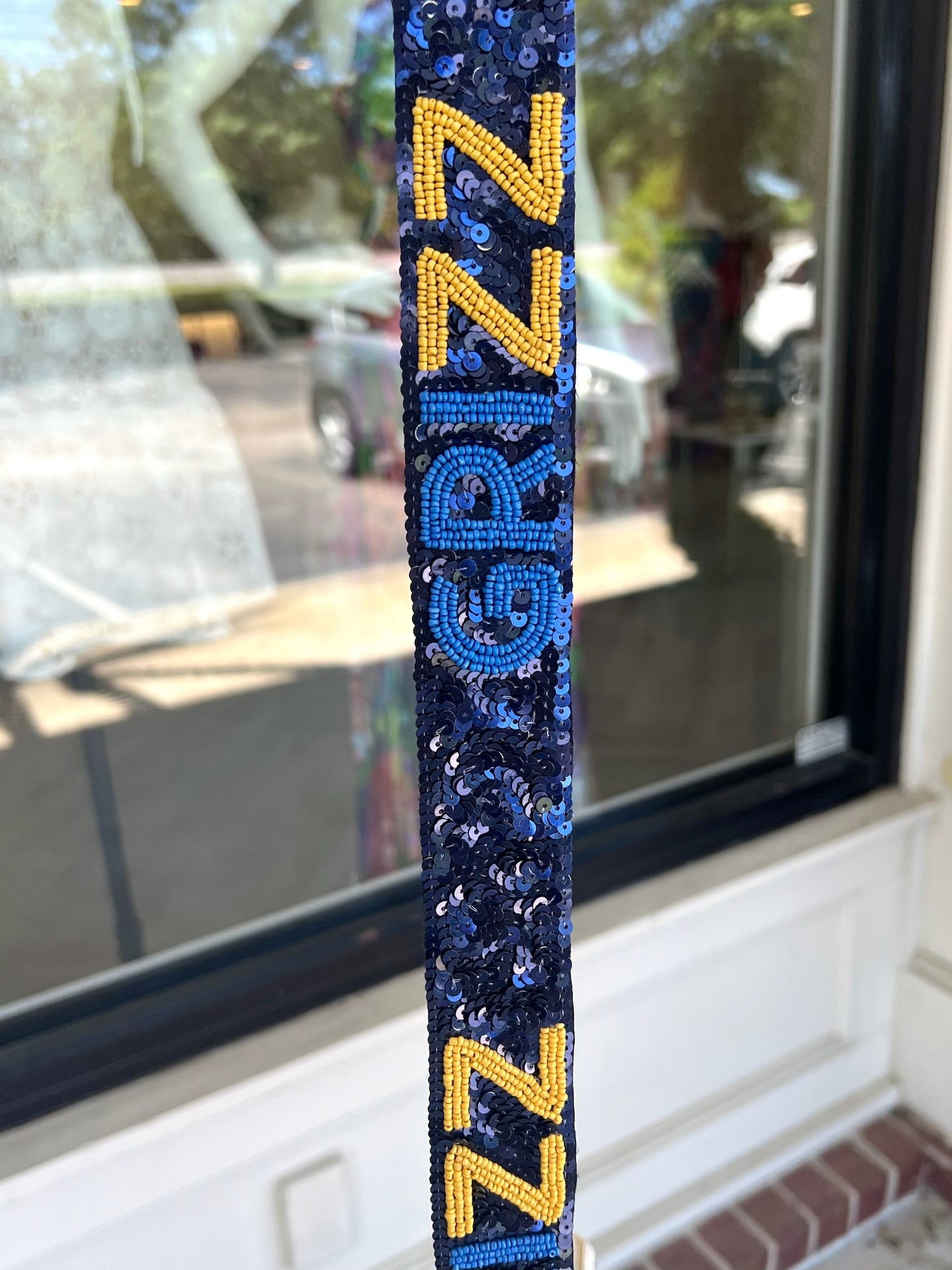 GRIZZ Beaded Purse Strap