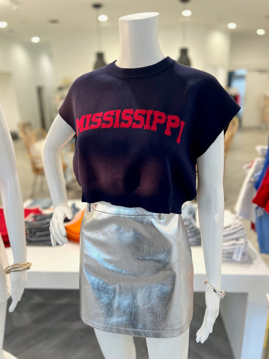 Mississippi Sweater Crop Top