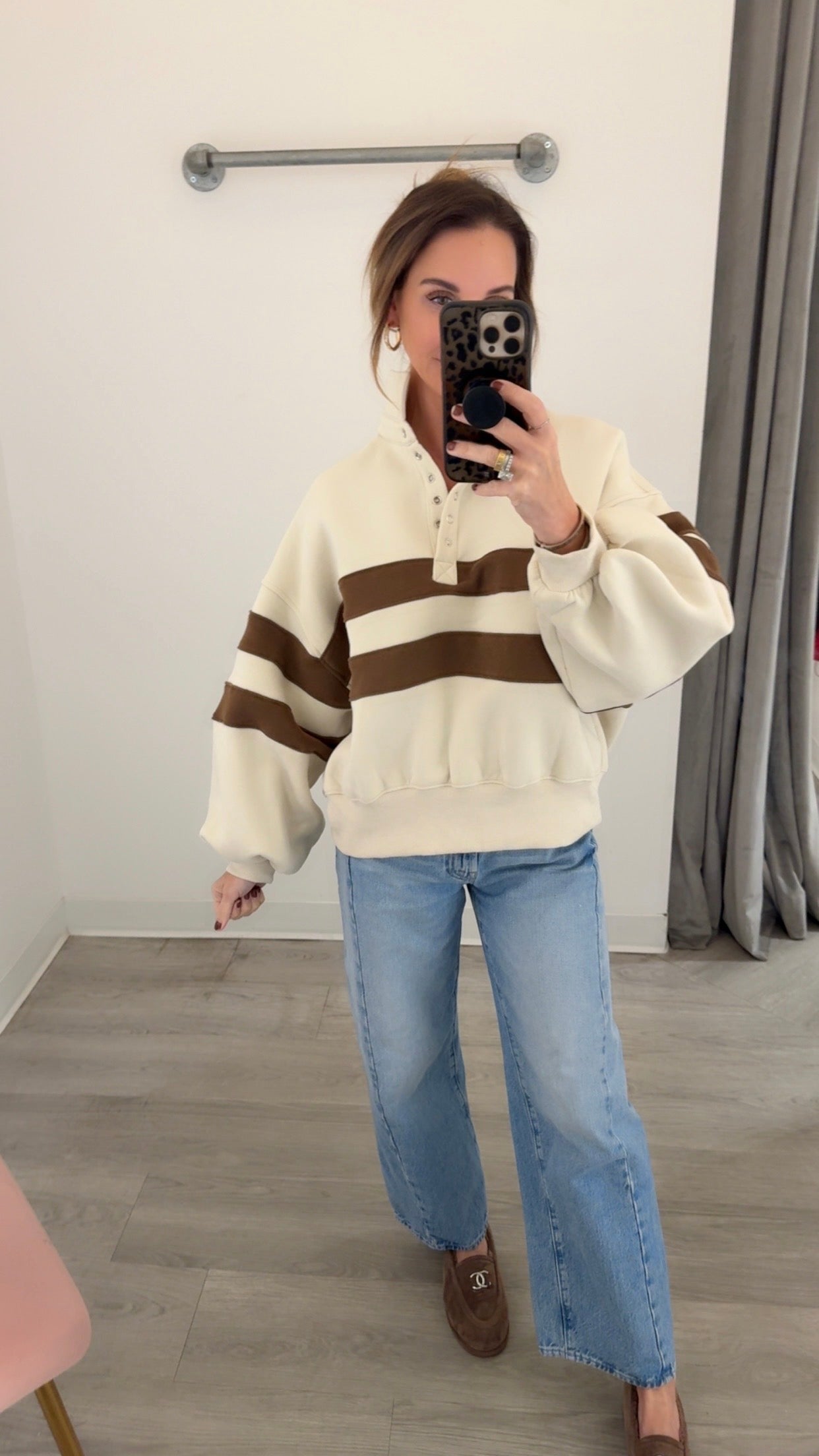 Stripe Colorblock Pipersnap