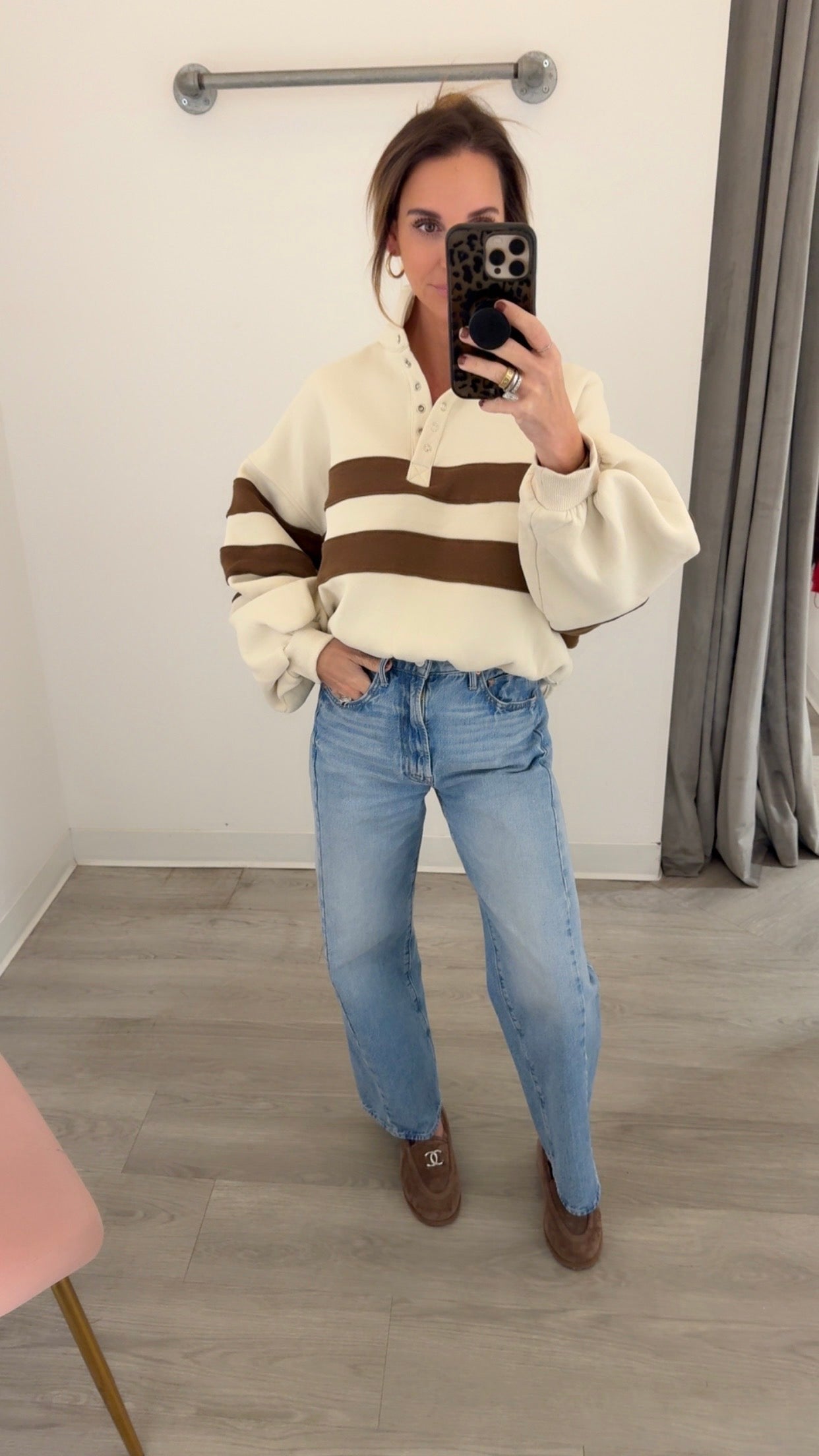 Stripe Colorblock Pipersnap