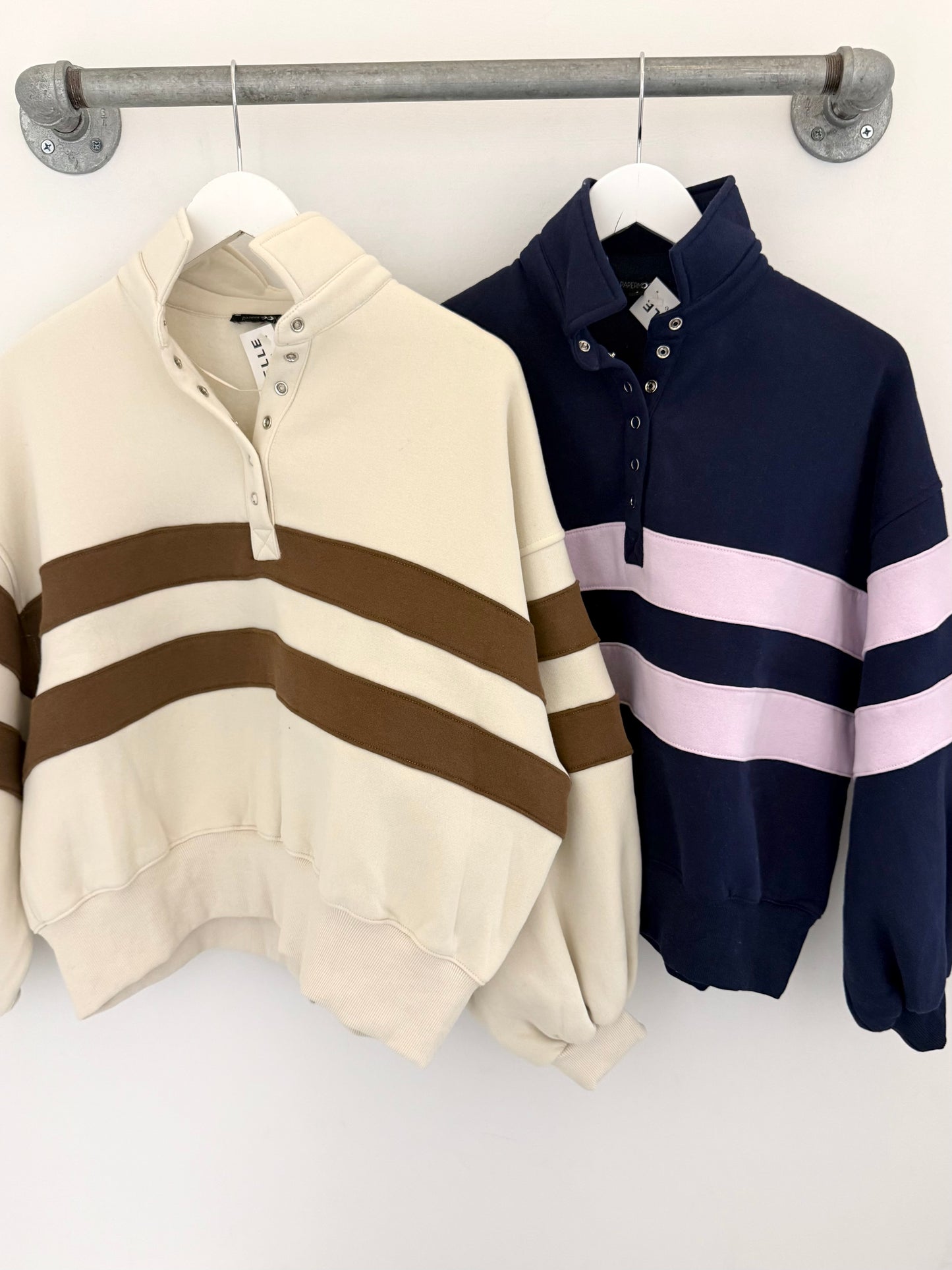 Stripe Colorblock Pipersnap