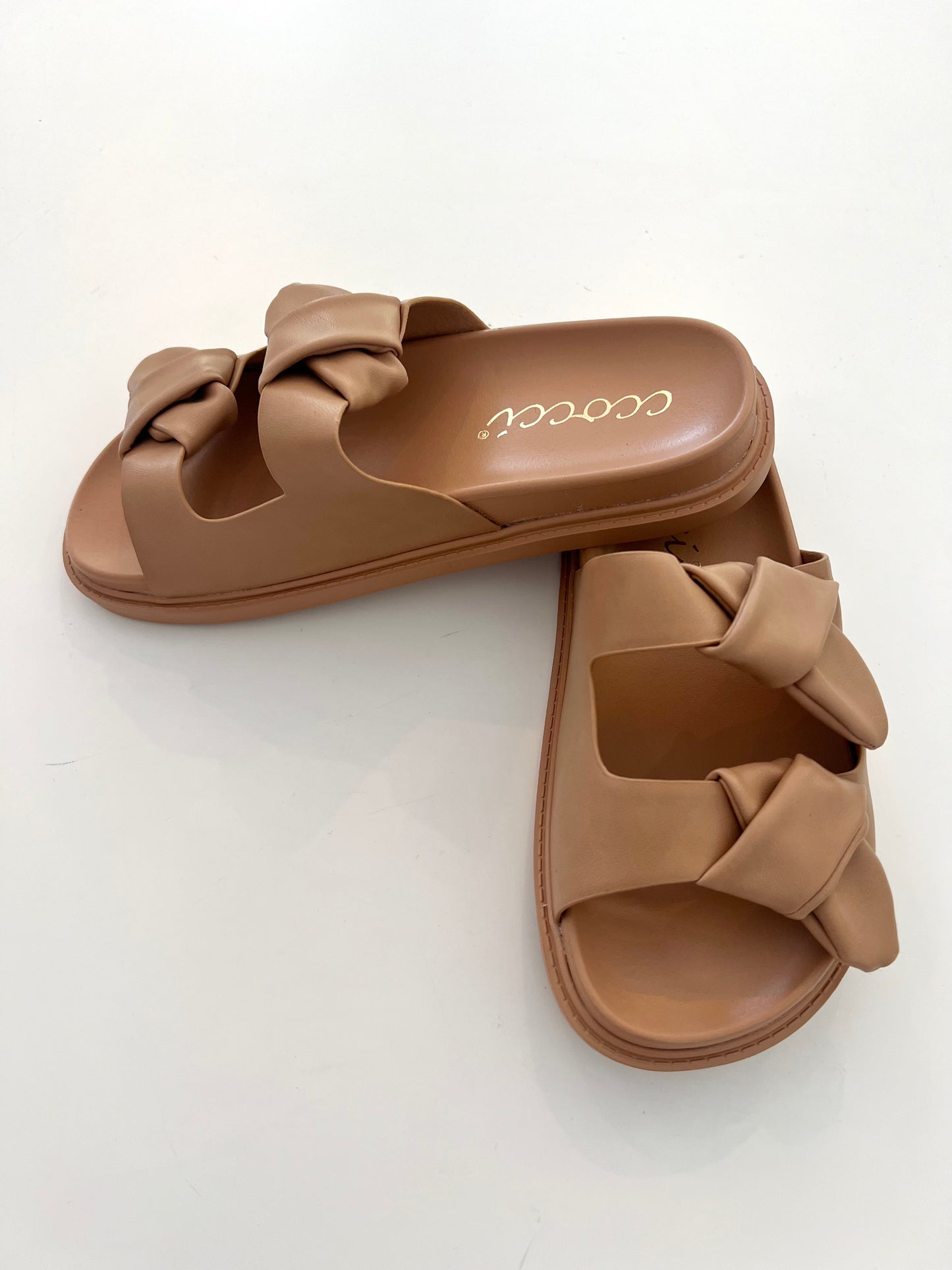 Knot Strap Sandal (2 colors)