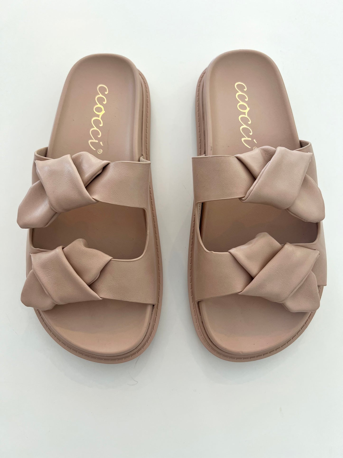 Knot Strap Sandal (2 colors)